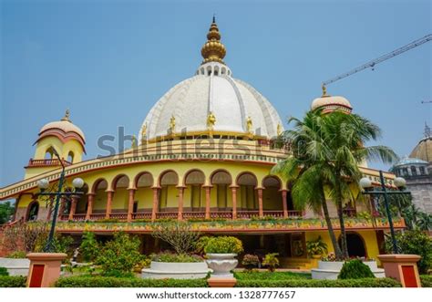 Srila Prabhupadas Samadhi Mayapur India Stock Photo