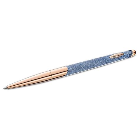 Swarovski Crystalline Nova Ballpoint Pen Vintage Rose Gold Plated