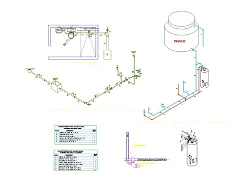 Instalação Hidrossanitária Em Autocad Cad 236 69 Kb Bibliocad