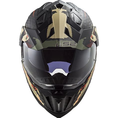 Ls Mx Explorer Carbon Extend Green Matt Helmet