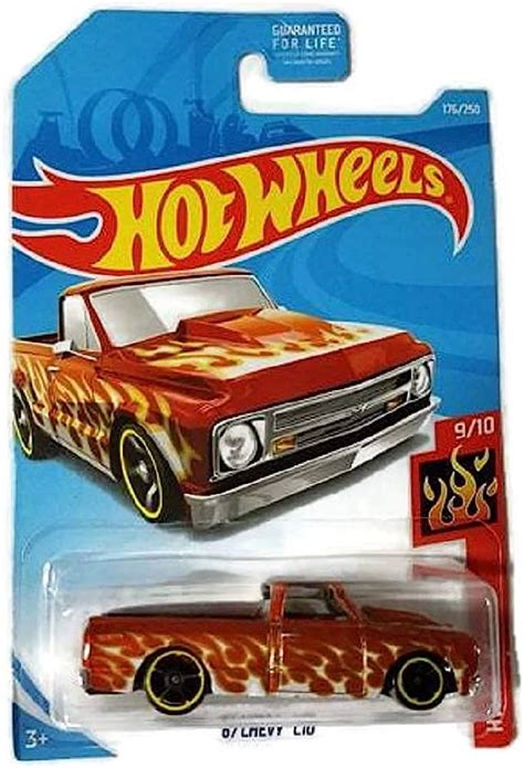 Hot Wheels Pickup Chevy C Hw Flames