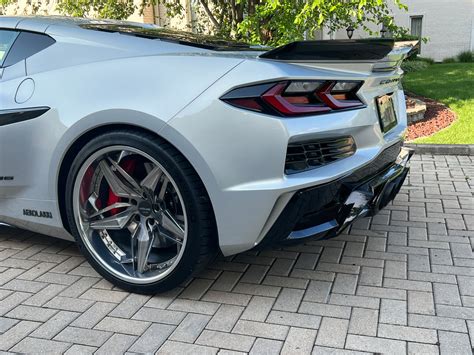 C8 Carbon Fiber Exhaust Tips For Z06 Aerolarri