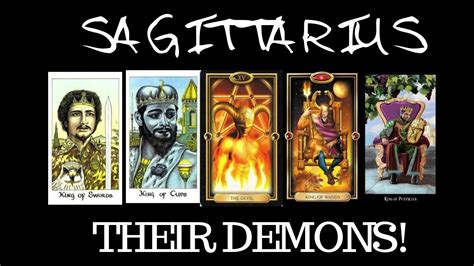 Sagittarius Their Demons December Weekly Tarot Reading Youtube