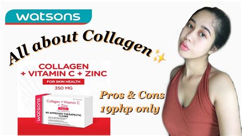 Watson Collagen With Vitamin C Zinc Review All About Collagen And