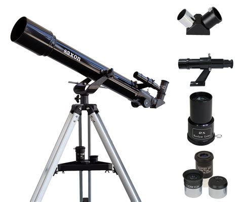 Saxon 70700 Az2 Refractor Telescope Beginner Telescopes Telescopes