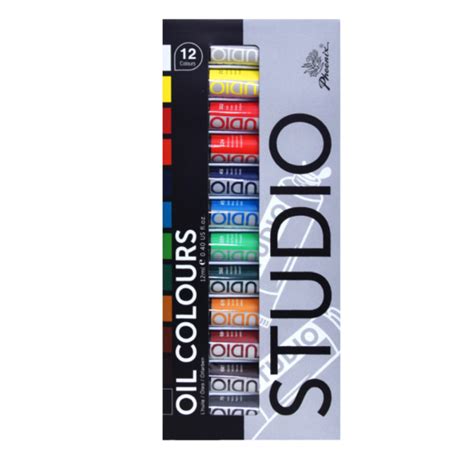 Farby Olejne Oil Colours 12x12ml Phoenix Plastyczni Pl