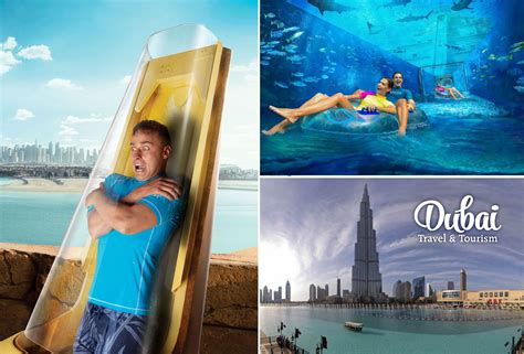 Explore Dubai's Iconic Sites: Aquaventure, Burj Khalifa & Aquarium Tour