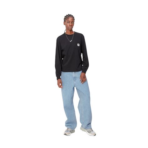 Carhartt Wip W Brandon Pant Blue Stone Bleached O Street