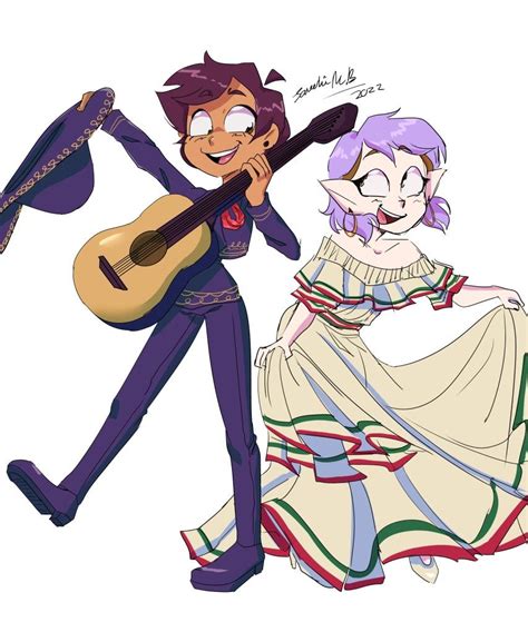 LUZ Y AMITY MEXICANAS En 2022 Dibujos Bonitos Dibujos Animados