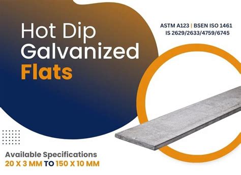 Hot Dip Galvanized Flat Bar At 650 Kg Galvanized Iron Flat Bar In Mumbai ID 2854755203433