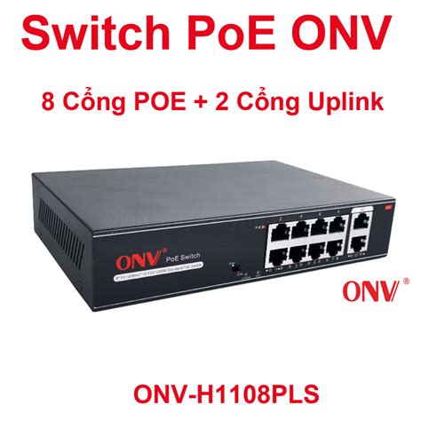 Switch Poe Onv 8 Cổng Poe 2 Cổng Uplink Shopee Việt Nam