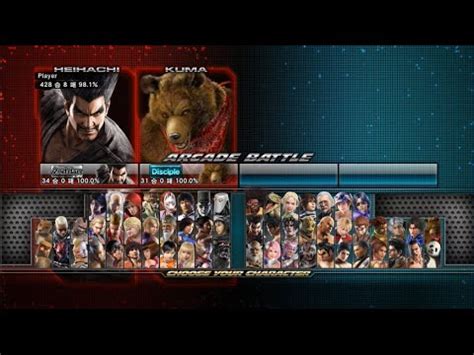 Tekken Tag Tournament Kuma Story Mode Youtube