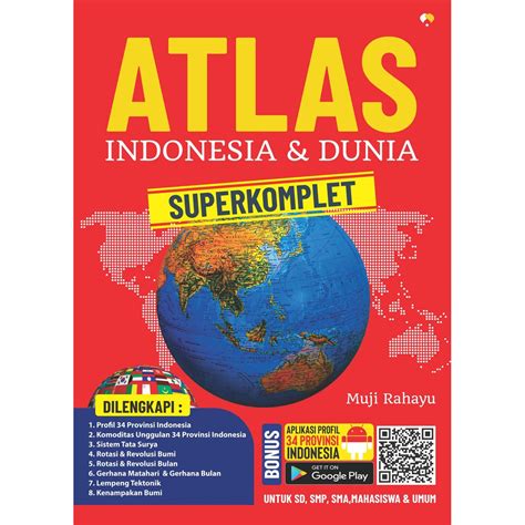 Jual Buku Atlas Indonesia Dunia Superkomplet Shopee Indonesia