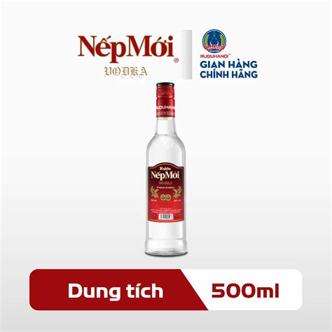 Rượu Nếp Mới Halico Nồng độ 30 Halico Chai 500ml Không Kèm Hộp