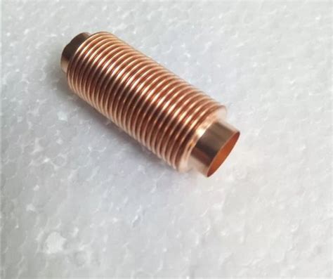 Polished Copper Pipe Nipples Feature Corrosion Proof Fine Finished