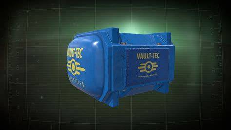 Fallout Vault Tec Chest New Download Free 3d Model By Deadlink