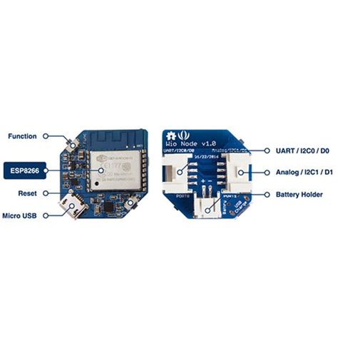 Carte Wio Node Seeed Studio Cartes Esp Go Tronic