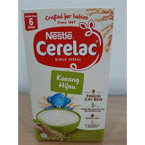 Jual Nestle Cerelac Bubur Bayi Instant Bulan Rasa Kacang Hijau