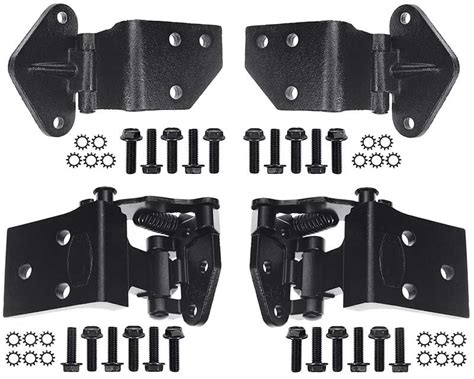 Mustang Upper And Lower Door Hinge Kit With Hardware Oer Dhk