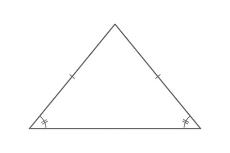 Opposite angles of Two Equal Sides of a Triangle are Equal