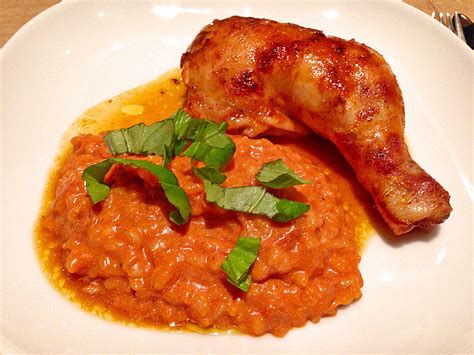 Würzige Hähnchenschenkel mit Tomatenreis von Jennifer Melanie Chefkoch