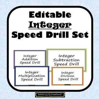 Adding And Subtracting Integers Multiplying And Dividing Integers Fluency