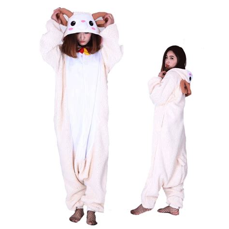 Goat Onesie Pajamas Kigurumi Animal Costumes For Adult