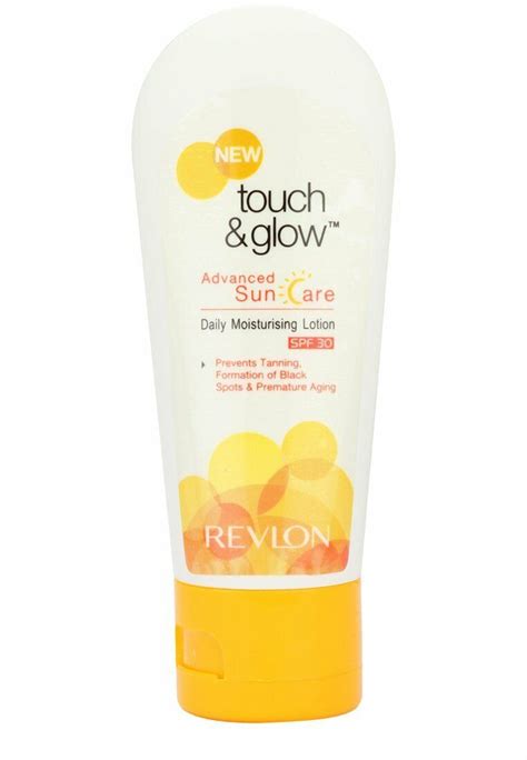 Revlon Touch And Glow Advanced Sun Care Daily Moisturising Lotion Spf