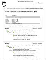 Review Test Submission Chapter 9 Practice Quiz 19HPOC Pdf 10 27