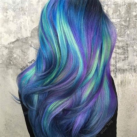 23 Modern Blue and Green Hair Color Ideas for 2024