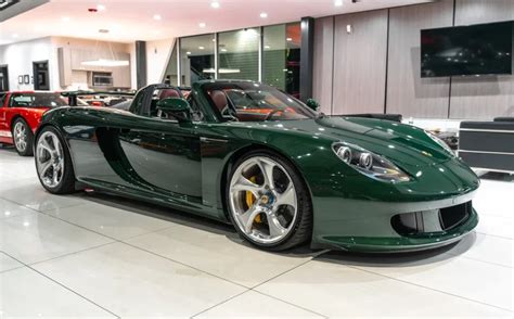 British Racing Green Wrapped 2005 Porsche Carrera GT For Sale