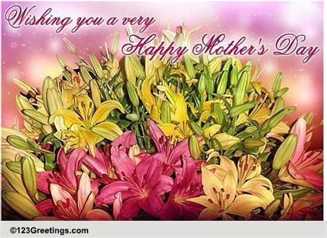 Floral Greetings For Your Mom Free Flowers Ecards Greeting Cards 123 Greetings