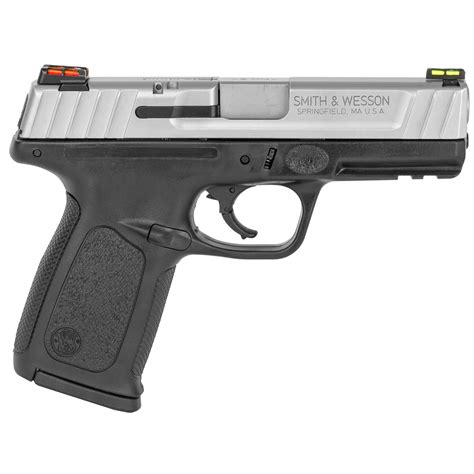 Discount Gun Mart Smith And Wesson Sd9 Ve 9mm 4in 10rd Hiviz