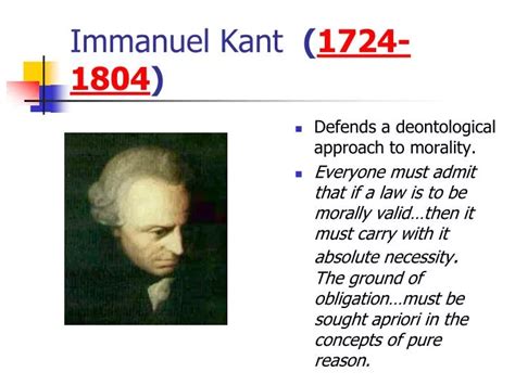 Ppt Immanuel Kant 1724 1804 Powerpoint Presentation Free