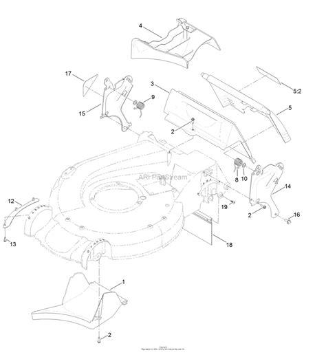 Toro 20384 Super Recycler Lawn Mower 2016 Sn 316000001 316999999 Parts Diagram For Rear Door