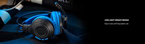 Atlas Bk Gaming Headset Blue Nitho