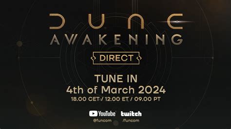 Dune Awakening Two New Trailers To Be Unveiled At First Dune