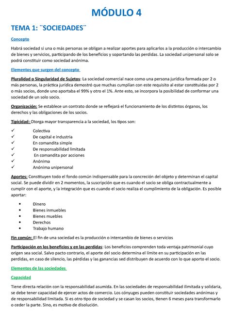 M Dulo Marco Legal De Las Organizaciones M Dulo Tema