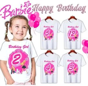 Personalized Barbie Birthday Shirt: A Custom Gift She’ll Love