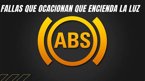 Qu Significa Abs En El Tablero Y C Mo Quitarlo