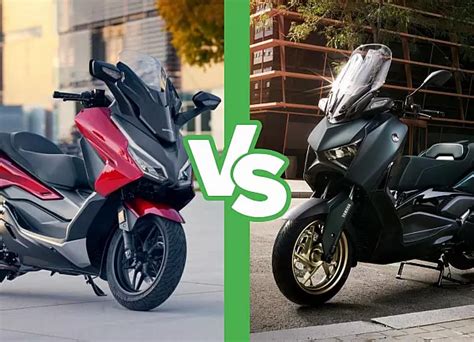 Scooter Sportivi Honda Forza 350 Vs Yamaha Xmax 300