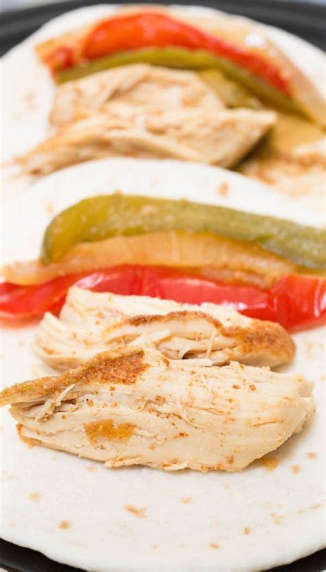 Freezer Chicken Fajitas Recipe Recipe Fajita Recipe Freezer Chicken Freezer Crockpot Meals