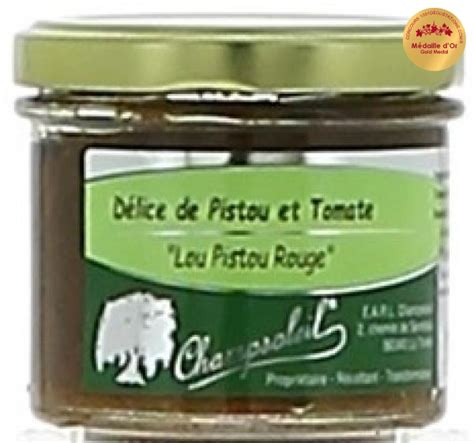 D Lice De Pistou Et Tomates S Ch Es Condiment Tartiner Epices Et