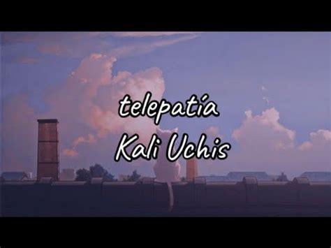 Kali Uchis Telepatía Lyrics YouTube