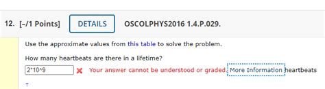 Solved 12 [ 1 Points] Details Oscolphys2016 1 4 P 029 Use