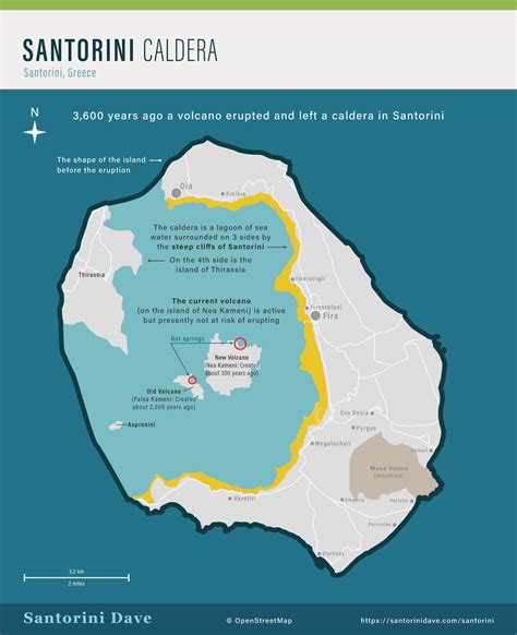 Maps Of Santorini Hotels Towns Beaches Hikes Ferry Port