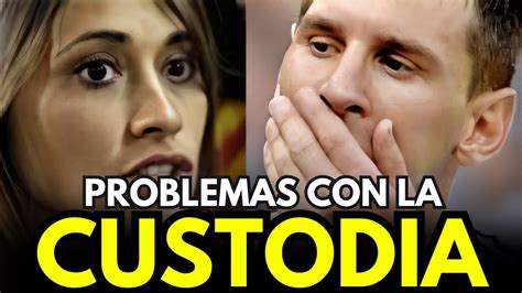 Antonella Quiere La Custodia De Sus Hijos Y Messi Reacciona As Youtube