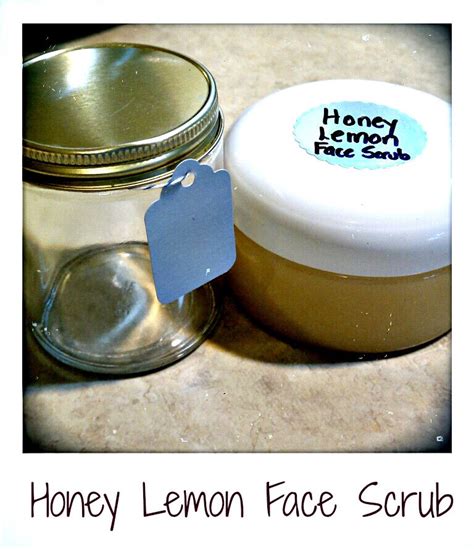 Our Crafty Circle Honey Lemon Facial Scrub Salt Face Scrub Sugar Scrub For Face Diy Face