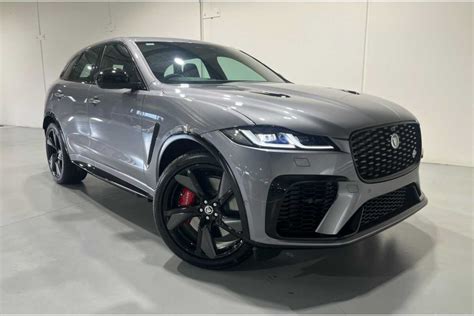 Jaguar F Pace Svr Used Suv Orange Nsw