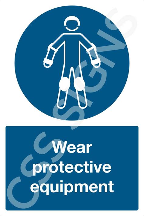 Wear Protective Equipment Sign Sign Shop Ireland Css Signs